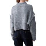 Maglia donna in lana e alpaca