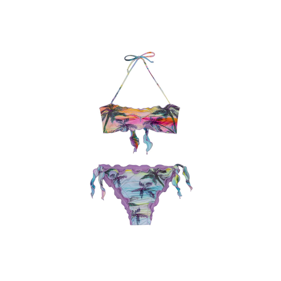 Bikini fascia e slip nodi regolabile sundown bimba