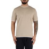 T-shirt Uomo Profili a Contrasto QB24