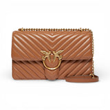 Borsa media a tracolla Love Bag One Chevron