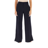 Pantaloni donna flare con spacchetti