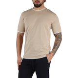 T-shirt Uomo Profili a Contrasto QB24