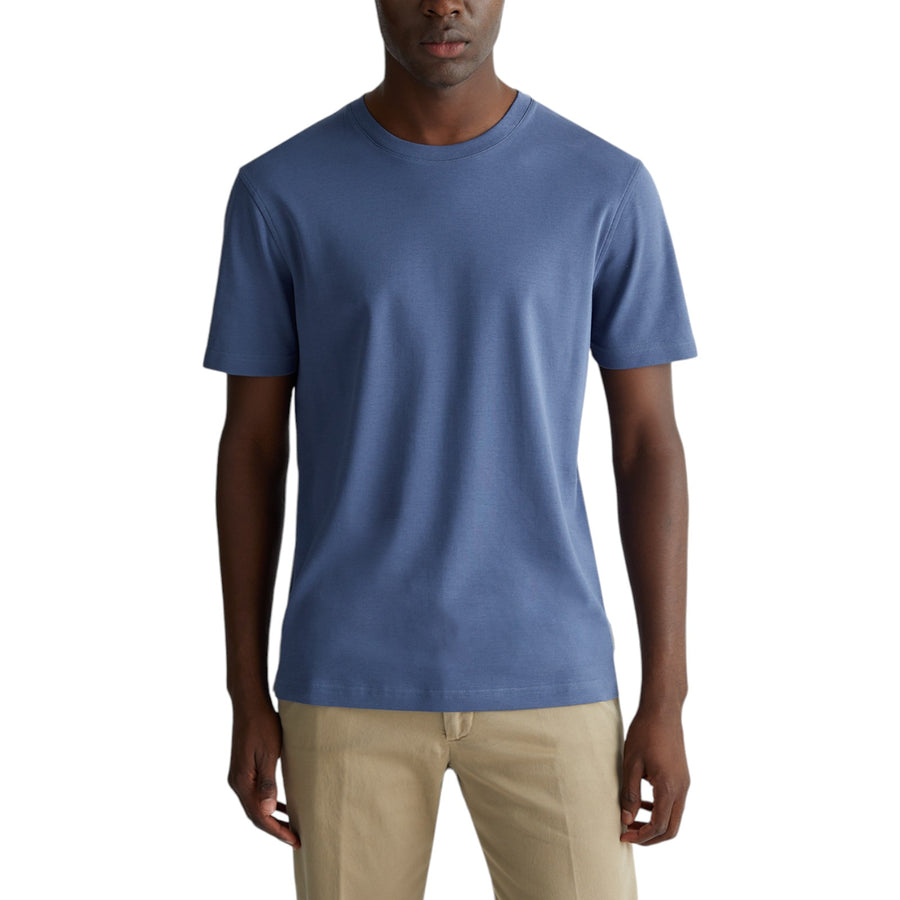 T-shirt uomo blu regular fit