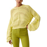 Maglia donna in crochet