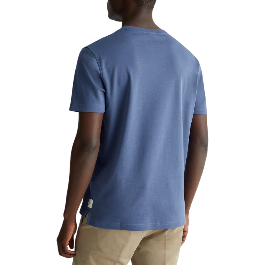 T-shirt uomo blu regular fit