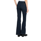 Jeans donna bootcut a vita alta