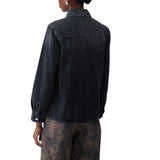 Camicia donna in denim slim fit