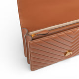 Borsa media a tracolla Love Bag One Chevron