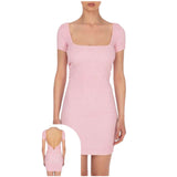 Vestito donna corto tooled