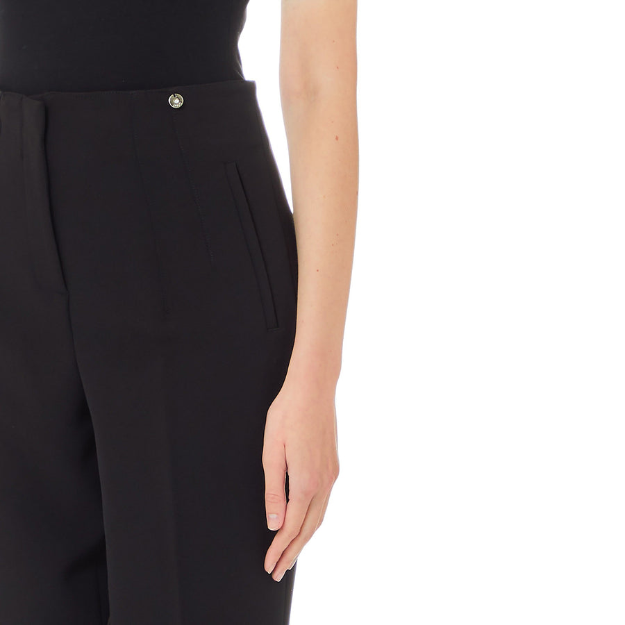 Pantaloni donna cropped stretch