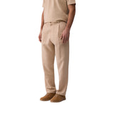 Pantaloni uomo chino in misto lino