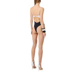 Costume donna in lycra con logo