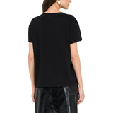 T-shirt donna con strass