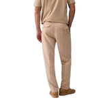 Pantaloni uomo chino in misto lino