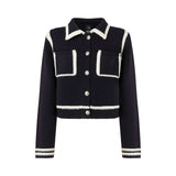 Cardigan donna stile preppy