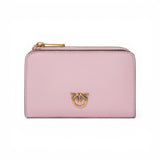 Portafoglio mini in pelle con Love Birds