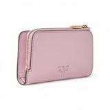 Portafoglio mini in pelle con Love Birds