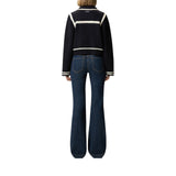 Cardigan donna stile preppy