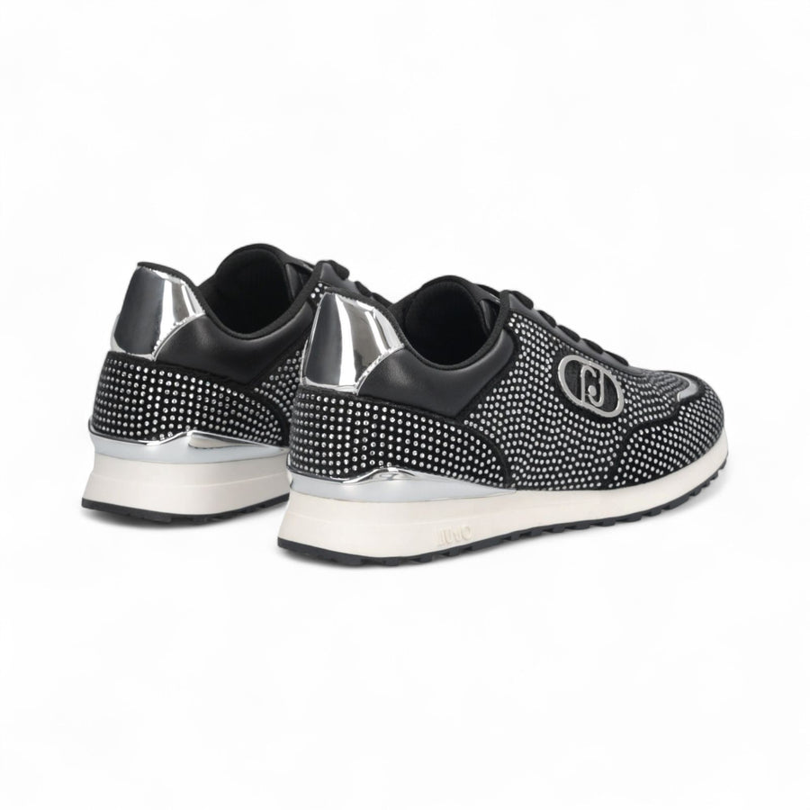Sneakers donna maxi wonder con strass