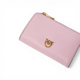 Portafoglio mini in pelle con Love Birds