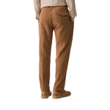 Pantaloni uomo in misto lino