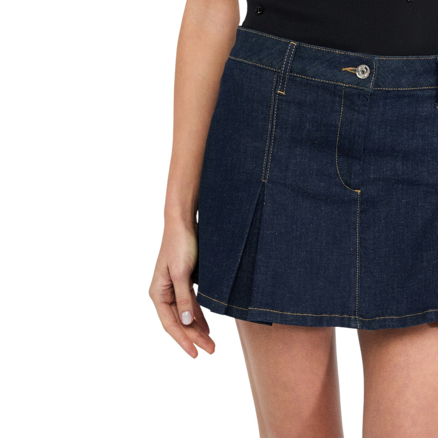 Minigonna donna in denim
