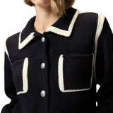 Cardigan donna stile preppy