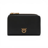 Portafoglio mini in pelle con Love Birds