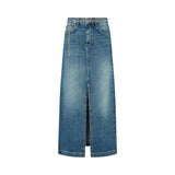 Gonna donna lunga denim