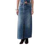Gonna donna lunga denim