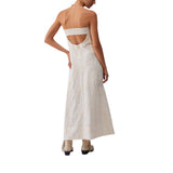 Abito donna lungo con ricami
