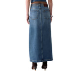 Gonna donna lunga denim
