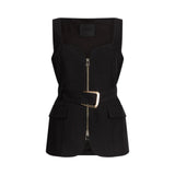 Gilet donna con zip