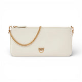 Horizontal Flat Bag in pelle