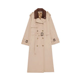 Trench donna con imbottitura removibile