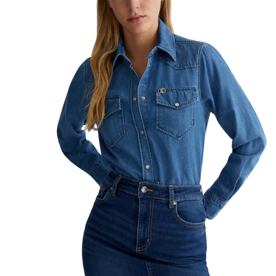 Camicia donna in denim