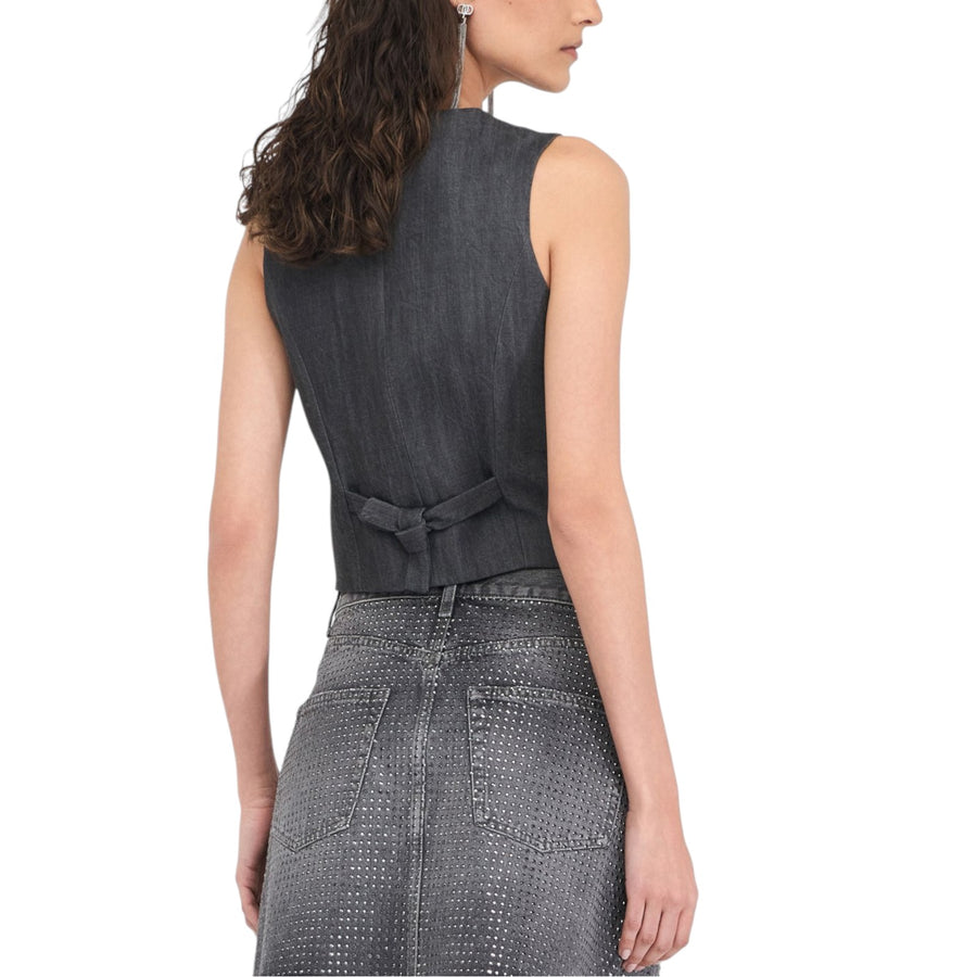 Gilet donna in denim