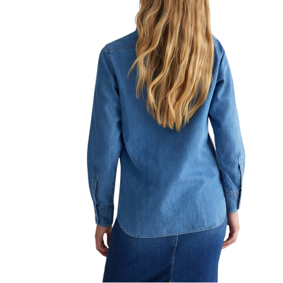 Camicia donna in denim