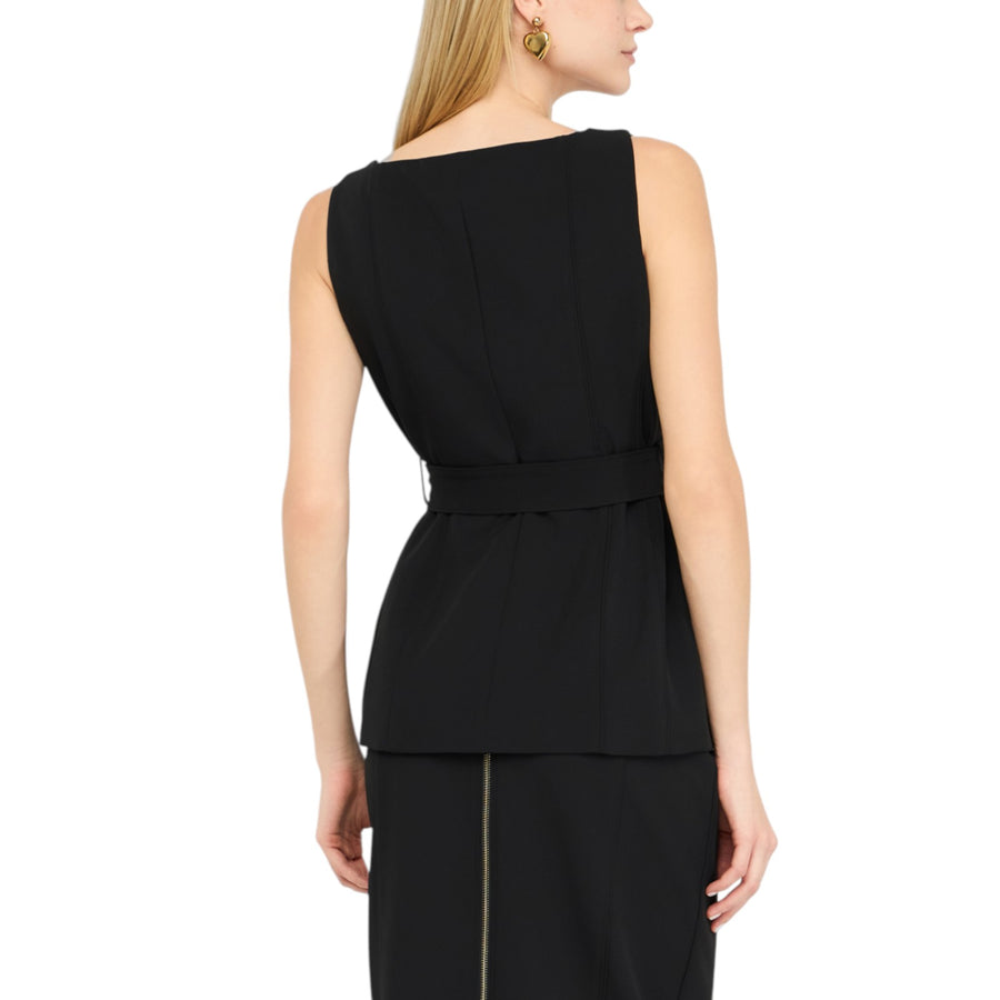 Gilet donna con zip
