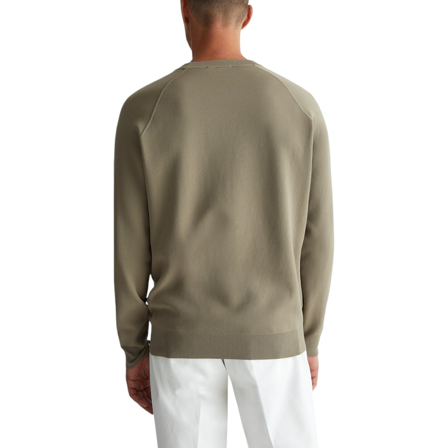 Felpa in cotone stretch uomo