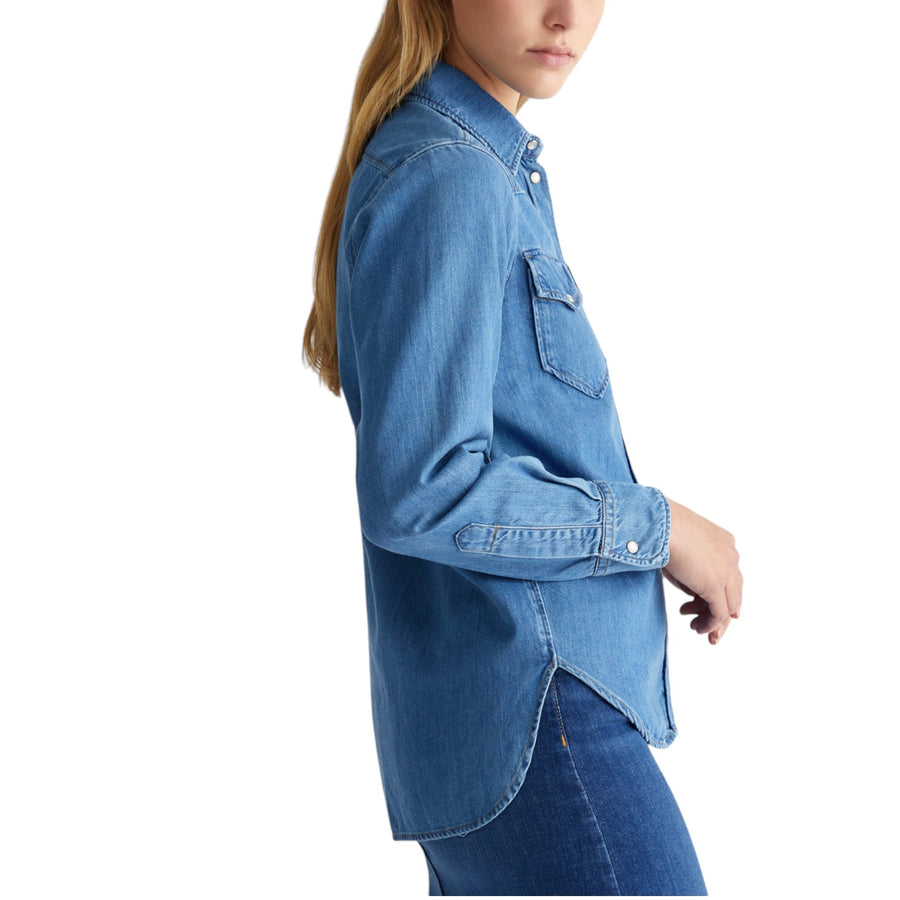 Camicia donna in denim