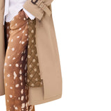 Trench donna con imbottitura removibile