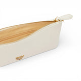 Horizontal Flat Bag in pelle