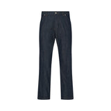 Jeans uomo straight in misto lana