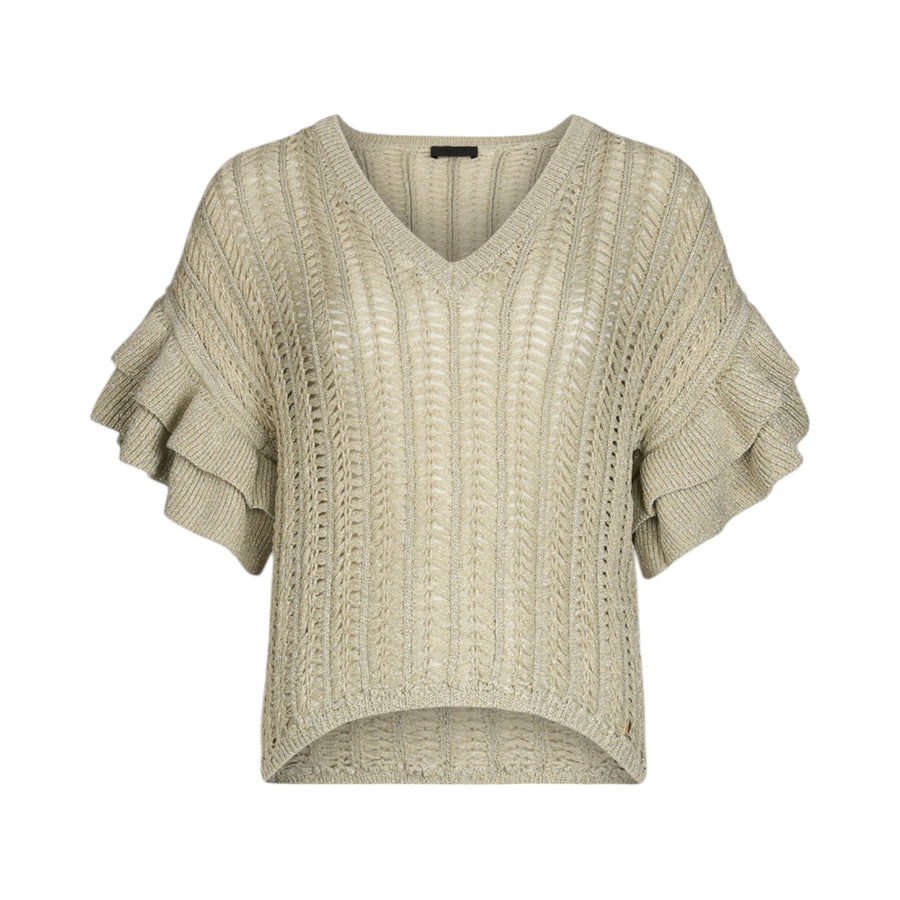 Top donna in maglia