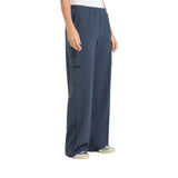 Pantaloni donna pull-on cargo in scuba crepe