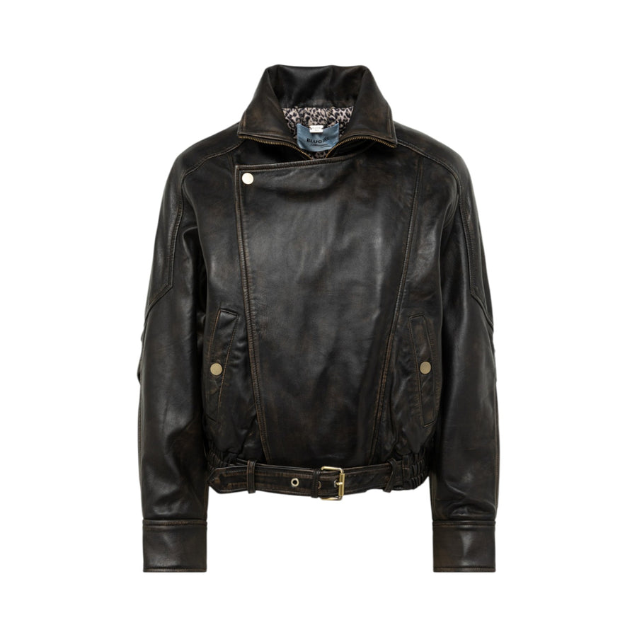 Giacca donna in pelle