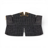 Cintura donna bustier in nabuk