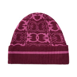 Berretto donna con logo jacquard