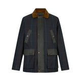 Giaccone uomo in tessuto check